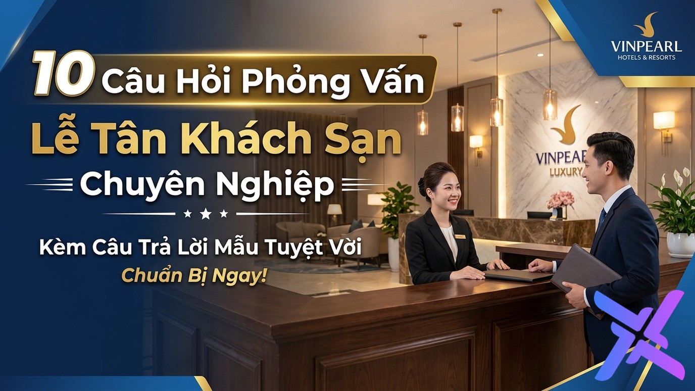 Bộ Câu Hỏi Phỏng Vấn Lễ Tân Khách Sạn Kèm Câu Trả Lời Mẫu