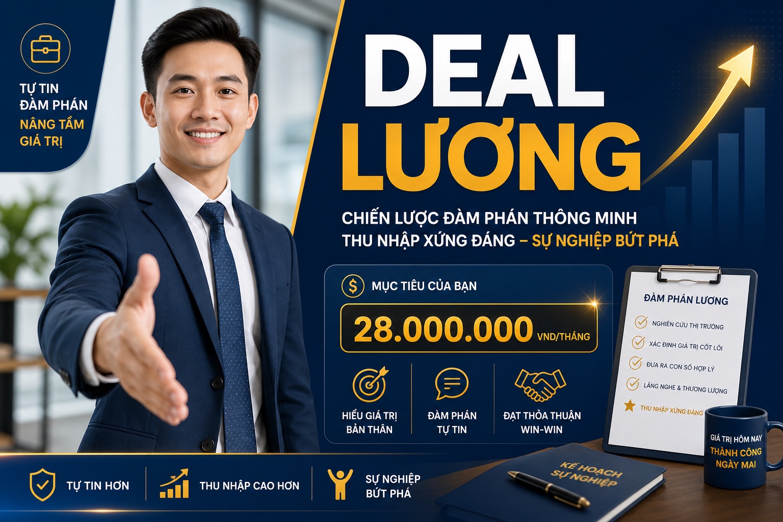 Cách Deal Lương Khi Phỏng Vấn: Nói Bao Nhiêu Để Không Bị Hớ?