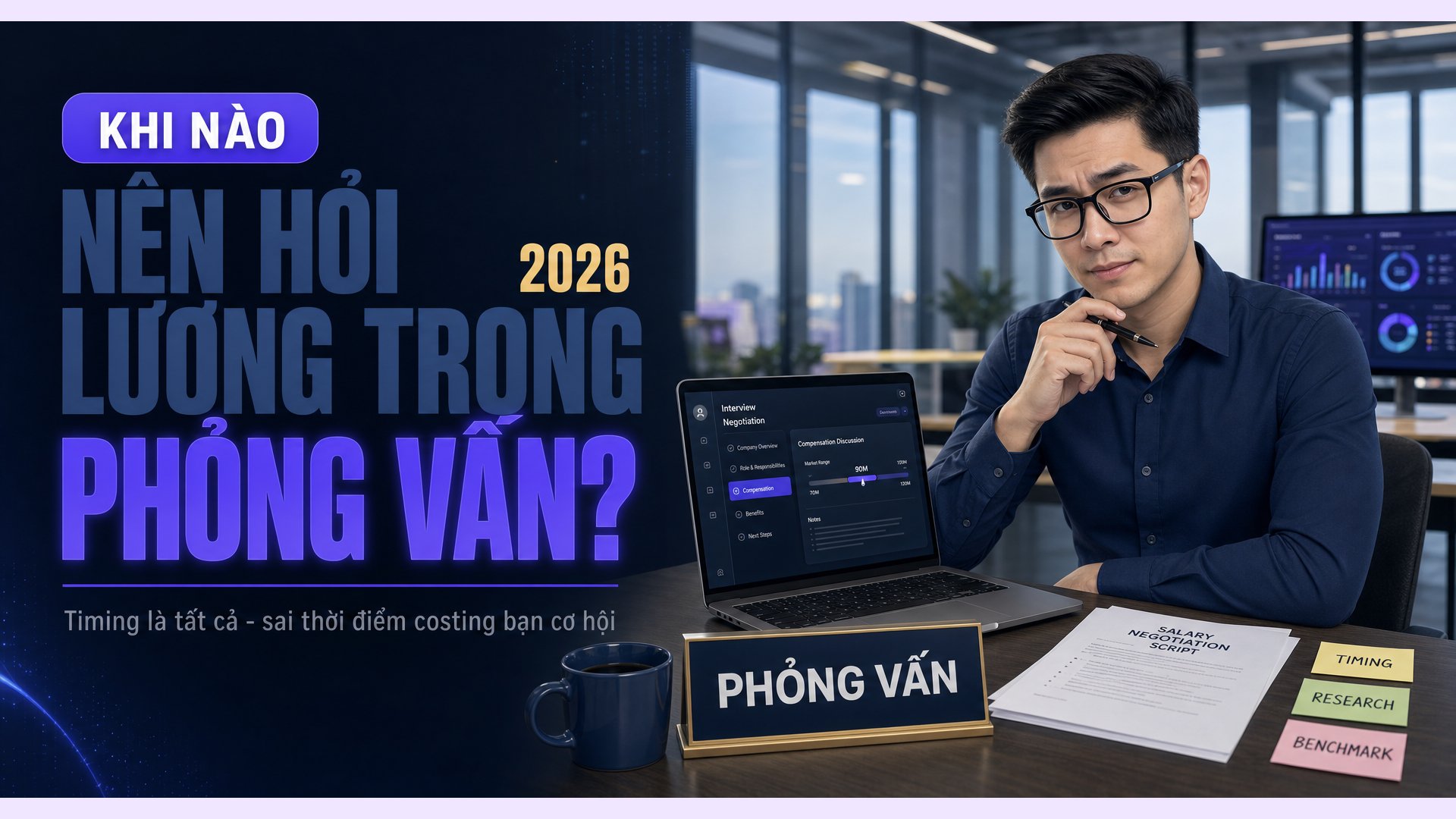 Khi Nào Nên Hỏi Lương Trong Phỏng Vấn? (Và Khi Nào Tuyệt Đối Không Nên)