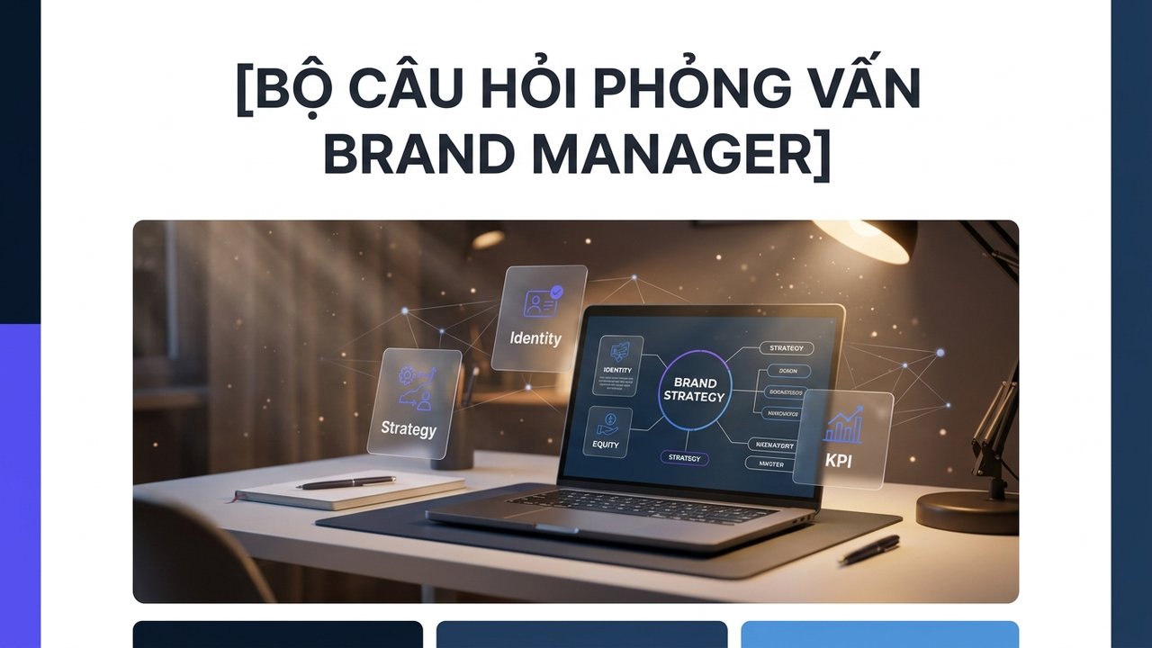 Bộ Câu Hỏi Phỏng Vấn Brand Manager: Từ Chiến Lược Thương Hiệu Đến Đo Lường Hiệu Quả