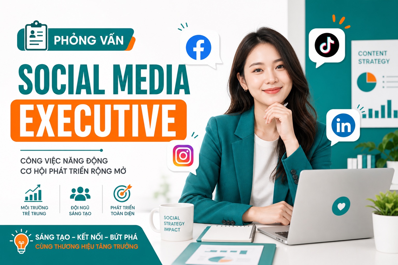 Top 10 Câu Hỏi Phỏng Vấn Social Media Executive: Bắt Trend Thế Nào Cho Đúng?