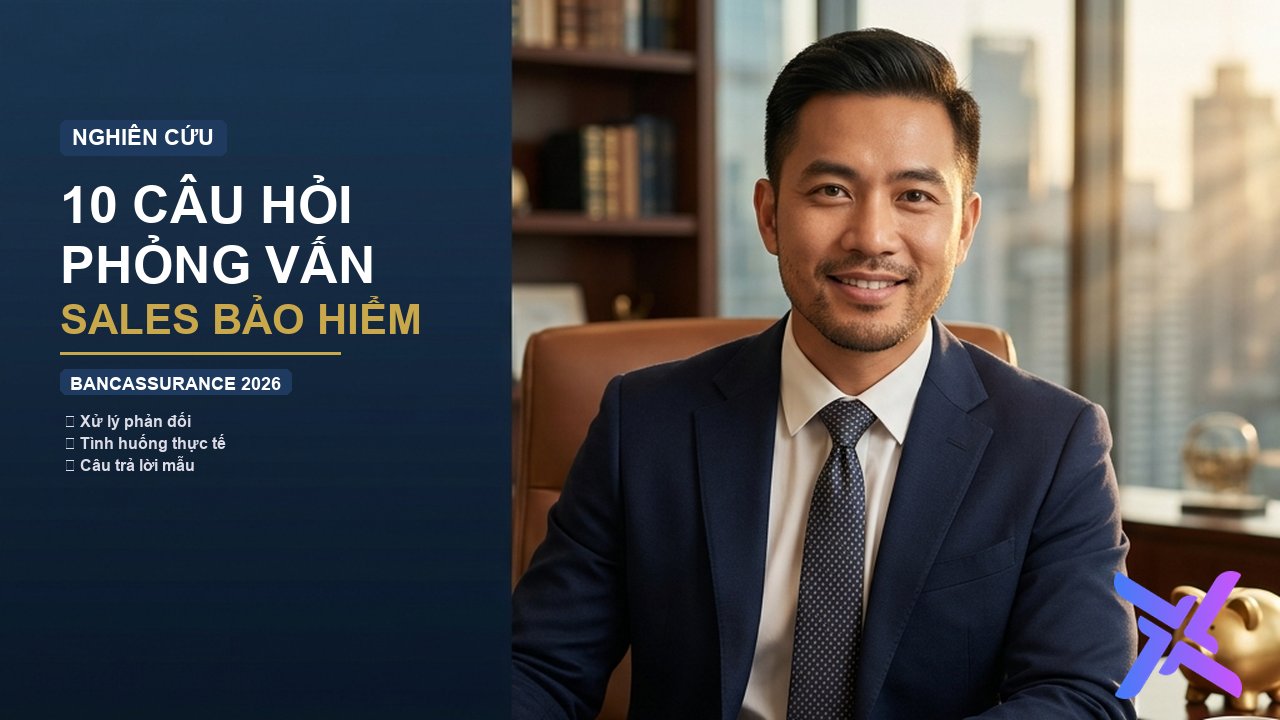 Phỏng Vấn Sales Bảo Hiểm & Bancassurance: 10 Câu Hỏi Khách Hàng Không Muốn Nghe — Bạn Vẫn Bán Được Không?