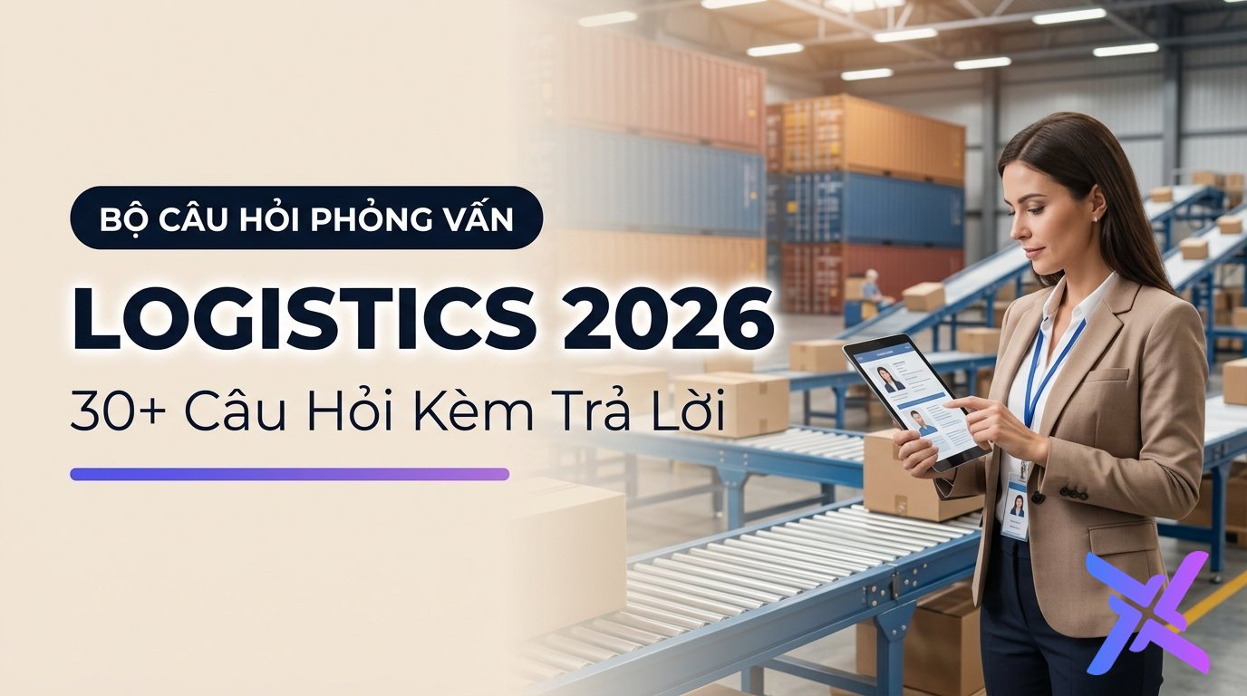 Bộ Câu Hỏi Phỏng Vấn Ngành Logistics 2026 Kèm Câu Trả Lời Chi Tiết