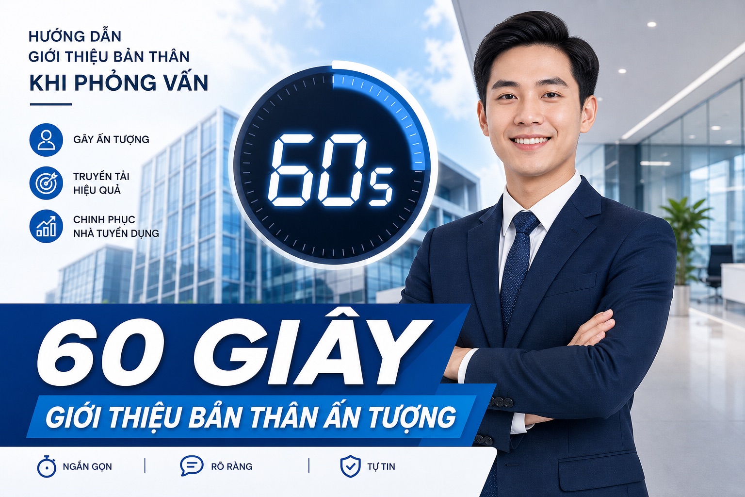 Cách Giới Thiệu Bản Thân Trong Phỏng Vấn: Công Thức 60 Giây Cho Mọi Ngành