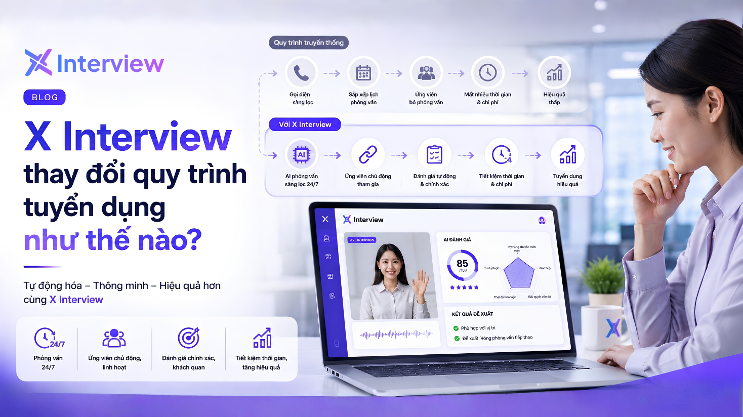 X Interview Giúp Doanh Nghiệp Thay Đổi Quy Trình Tuyển Dụng Như Thế Nào?