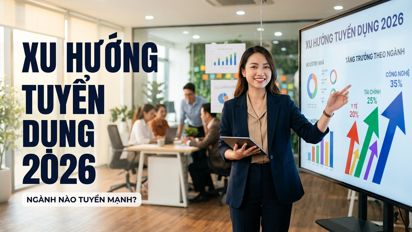 Xu Hướng Tuyển Dụng 2026 Theo Ngành: Ngành Nào Đang Tuyển Mạnh Nhất?