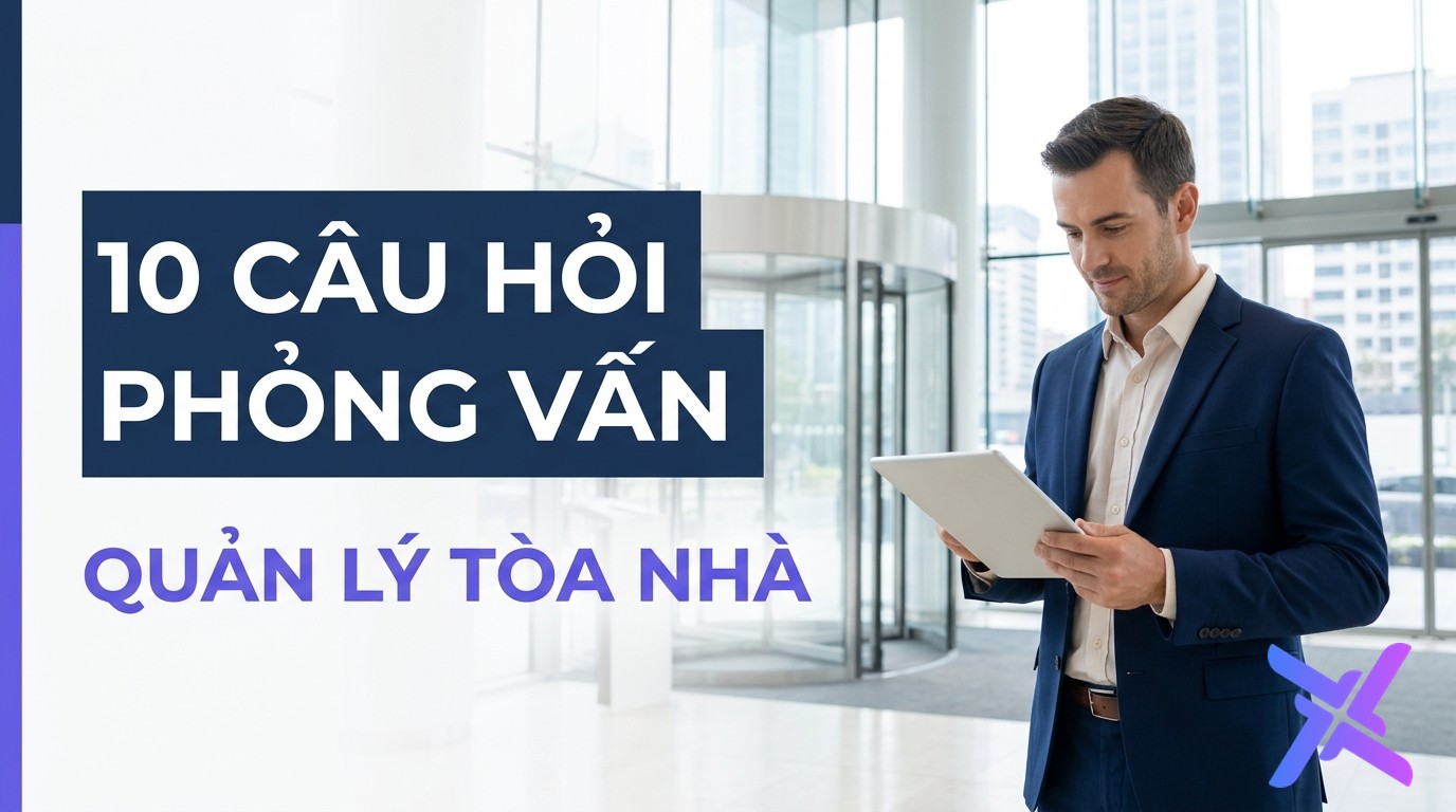 Phỏng Vấn Quản Lý Tòa Nhà & Vận Hành BĐS: 10 Câu Hỏi Từ Sự Cố Thang Máy Đến Kiện Cáo Cư Dân