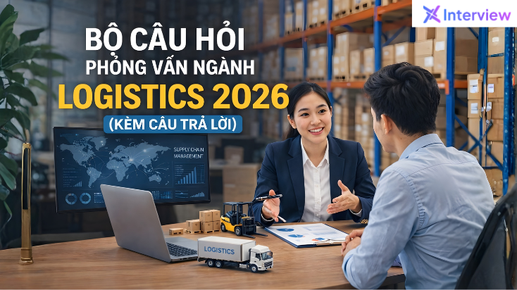Bộ câu hỏi phỏng vấn ngành logistics 2026 kèm câu trả lời chi tiết