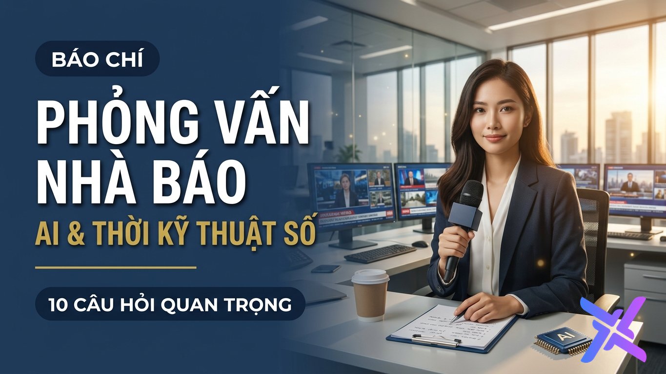 Phỏng Vấn Nhà Báo & Biên Tập Viên Thời Kỹ Thuật Số: Từ AI Viết Báo Đến Fake News
